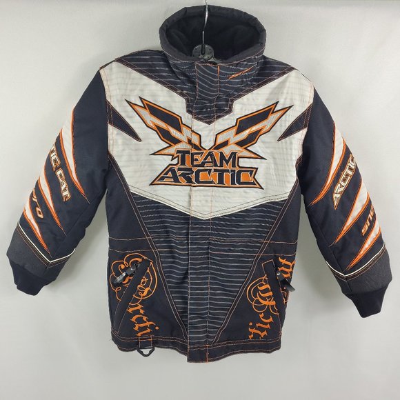 Team Arctic Cat Snowmobile Jacket Kids size C4 (4T) - Picture 1 of 3